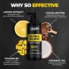 Beardo Ultraglow Body Lotion for Men 250ml | Lightweight Hydrating Skin Moisturizer for Winter