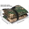 New Oxford Cloth Folding Camping Mat Portable Outdoor Waterproof Foam Sitting Pad Beach Mat Prevent Dirty Hiking Small Seat Pad