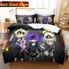 Fashion 3D Anime Murder Drones Bedding Set Printed Bed Set With Pillowcase Bed Duvet Cover Single Double Queen Super King Size