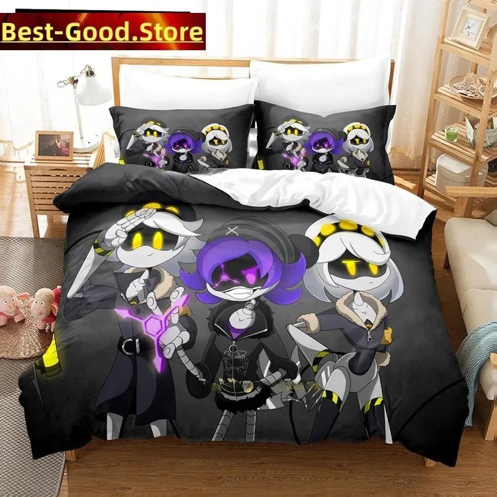 Fashion 3D Anime Murder Drones Bedding Set Printed Bed Set With Pillowcase Bed Duvet Cover Single Double Queen Super King Size