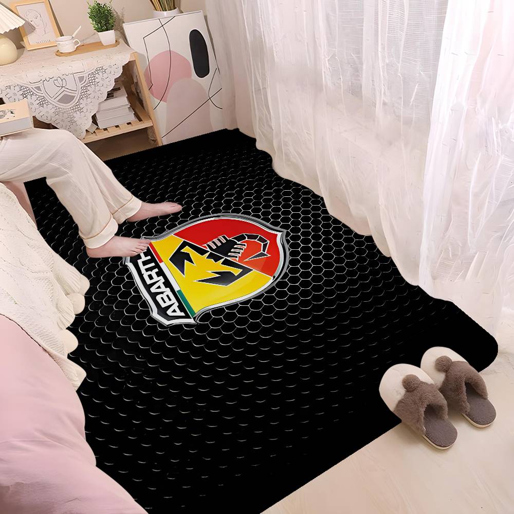 A-Abarth Bathroom Mat Kids Room Bedroom Decoration Balcony Anti-Slip Doormat Living Room Welcome Rug