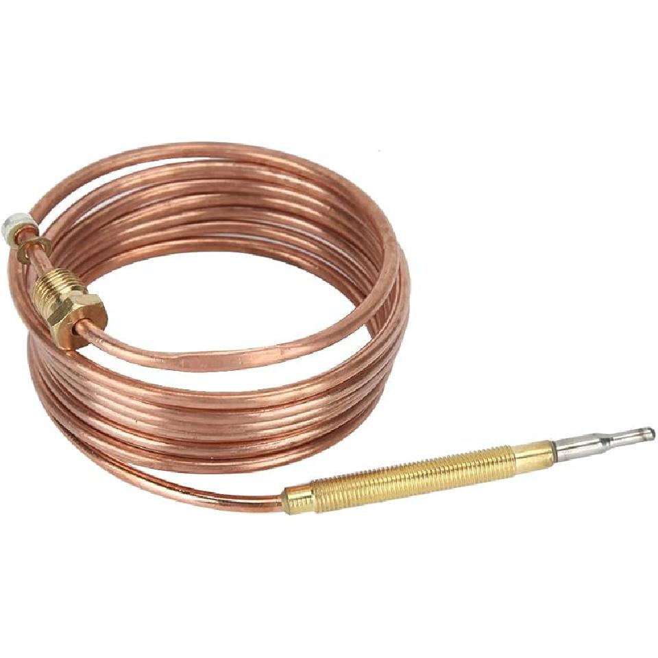 Термопара, Термопара для камина, Аксессуары для газовой плиты, Прочный металл, Для плиты, Для отопительного оборудования, Для газовой плиты, Для индукционной плиты(1500мм) 1500mm