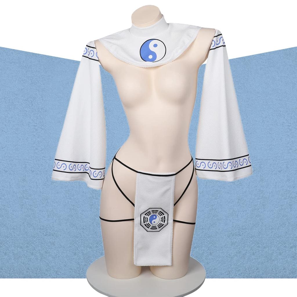 Jiangshi Cosplay Sexy Zombie Horror Erotic Naughty Training Temptation Cute Little Devil China China Clothes Girls Jiangshi Bodycon Costume Disguise
