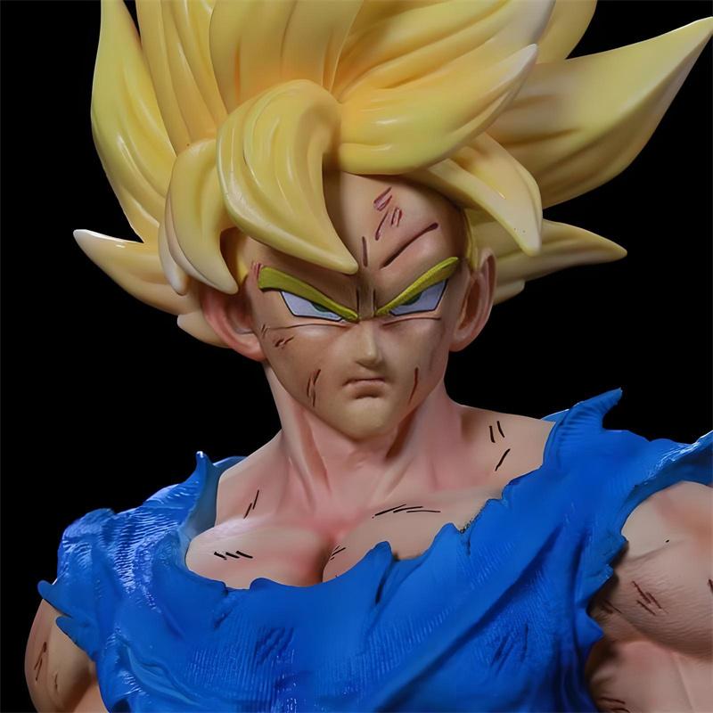 Anime Dragon Ball Z Son Goku Figure 28cm/11.02inch Super Saiyan Goku Action Figure Pvc Statue Collection Model Toys Gift
