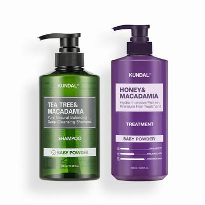 Best Perfume Oily Hair Care Set (Deep Cleansing Oily Shampoo 500ml + Protein Treatment 500ml)
