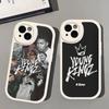 Myke Towers Rapper Phone Case For IPhone 16 15 14 13 12 11 Pro Max Plus Leather Soft Cover