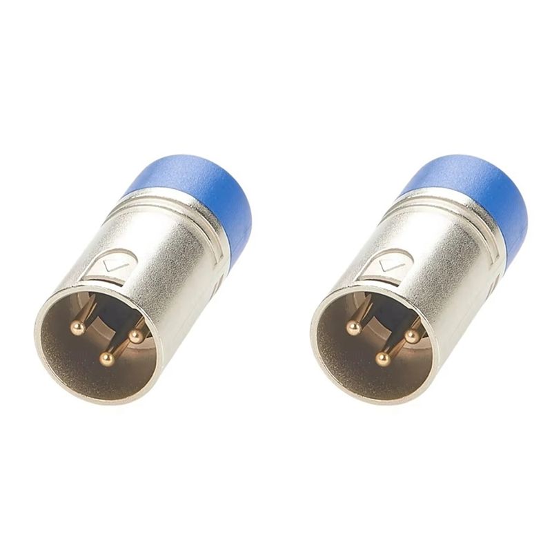 

2X XLR 3Pin DMX512 Terminator Resistor,Terminal Resistance For Digital Multiplex Light Moving Heads Light Stage-B61B