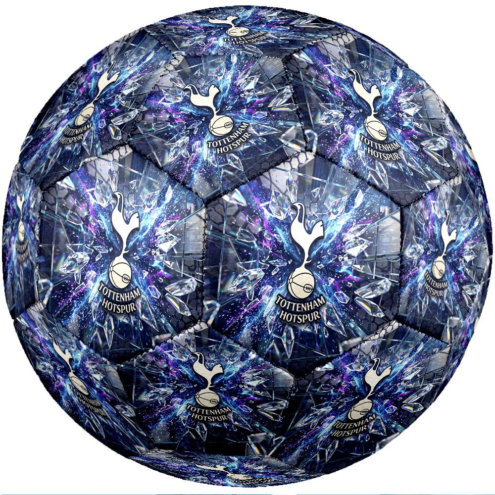 Tottenham Hotspur Theme Soccer Ball Size 5 Soccer Ball Soft Touch Professional Training Football for Outdoor Sports