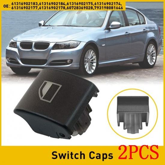 2X For BMW 3 Series E46 WINDOW CONTROL REGULATOR FRONT SWITCH BUTTON COVER