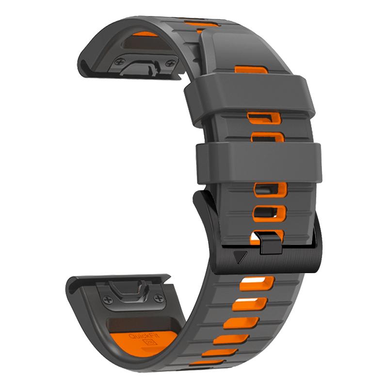 Curea Silicon QuickFit 22/26mm Pentru Garmin Fenix 8 51MM E 47MM 7X 7 Epix Pro 6X 6 5X 5 Plus Instinct 2 2X Enduro 3 2 Curea Ceas