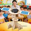 Educational Wooden Solar Satellite Aerospace Model Set Hands On Assembly Physics Teaching Aid For Science Education