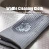 40*40cm Autowaschtuch Glasreinigung Wasser Trocknen Mikrofaser Fensterreinigungstuch Autoaufbereitung Waffelbindung Für Autowäsche