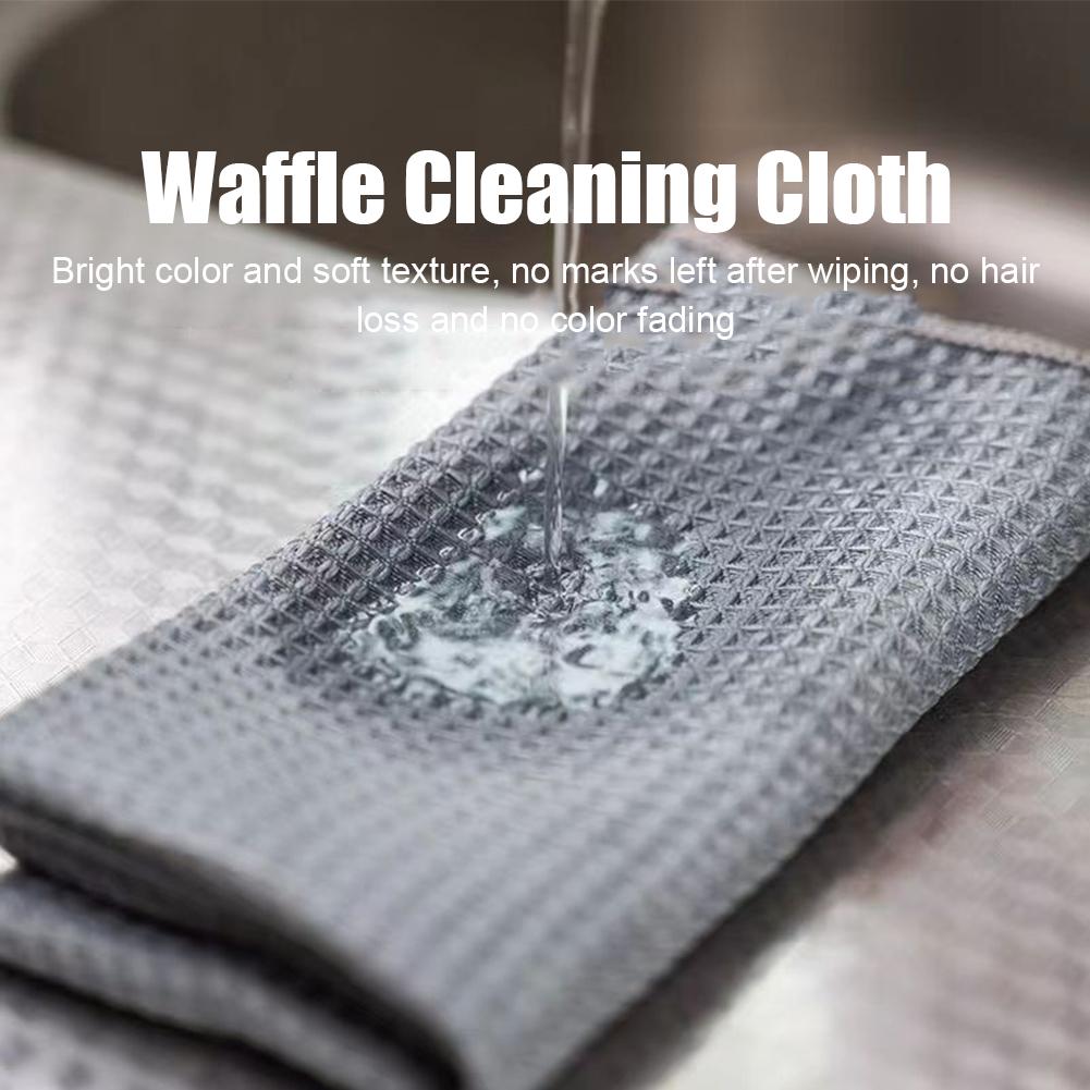 40*40cm Autowaschtuch Glasreinigung Wasser Trocknen Mikrofaser Fensterreinigungstuch Autoaufbereitung Waffelbindung Für Autowäsche