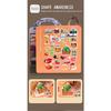 Reusable Sticker Book for Kids Vehicles Truck Multi-Theme Bubble Sticker Jelly Stickers Educational Learning Toys for Children