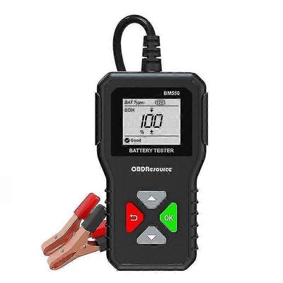 Bm550 Tester autobaterií 6V 12V 24V 100-2000 2Ah-220Ah Detekce systému baterie Analyzátor autobaterií