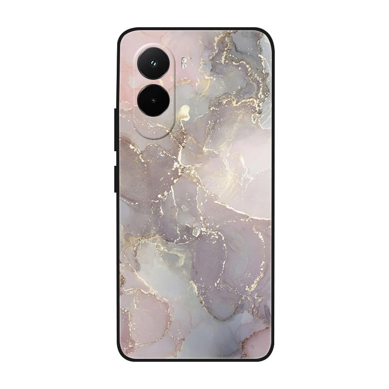 Etui na Poco M7 4G Fajne Malowane Marmurem Miękki Silikonowy Tylny Pokrowiec Na Xiaomi PocoM7 4G TPU Zderzak Fundas Poco M7 4G M 7 Coque