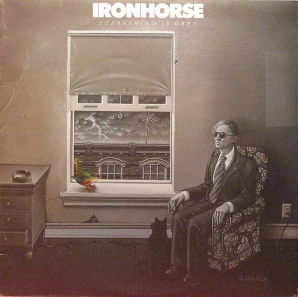 Виниловая пластинка IRONHORSE Everything Is Grey XSB7108 SCOTTI BROS. 1980 Канада Скала Использованная