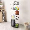 Sports Ball & Racket Storage Rack