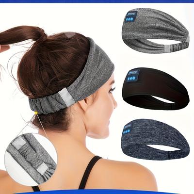 Wireless Headband Headphones - Headphones with High Definition speakers,USB Charging, Push Button Volume Control -Rechargeable Lithium Polymer Battery