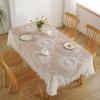 French Romantic Pastoral Lace Tablecloth Dessert Table Wedding Decoration Photo Coffee Table Tablecloth Table Cloth