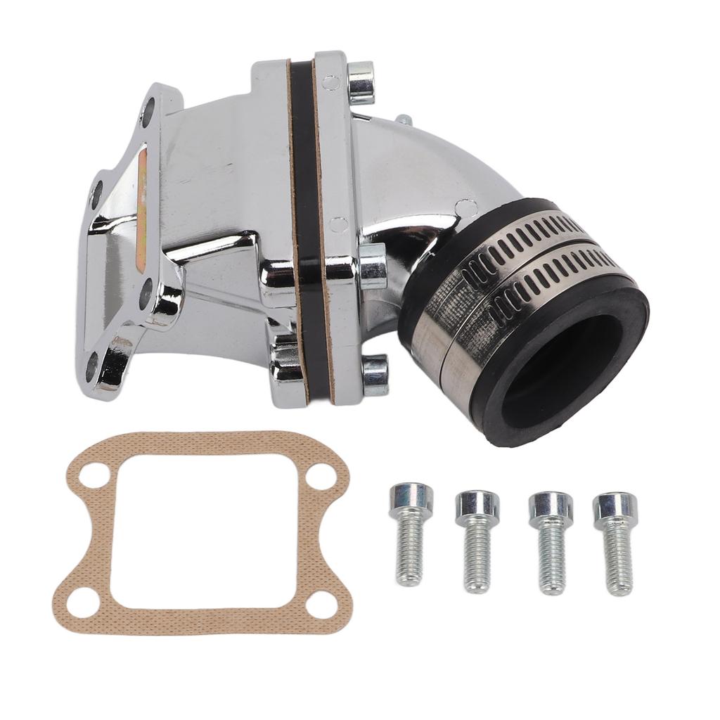 Carburetor Intake Manifold Adapter Kit 33mm Aluminum Alloy Replacement for DIO AF27 AF28 ZX50 SE50 2 Storke