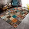 Bohemian Retro Living Room Carpets BOHO Abstract Home Large Rug Hallway Doorway Entrance Door Mat Room Decor Foot Mat Washable