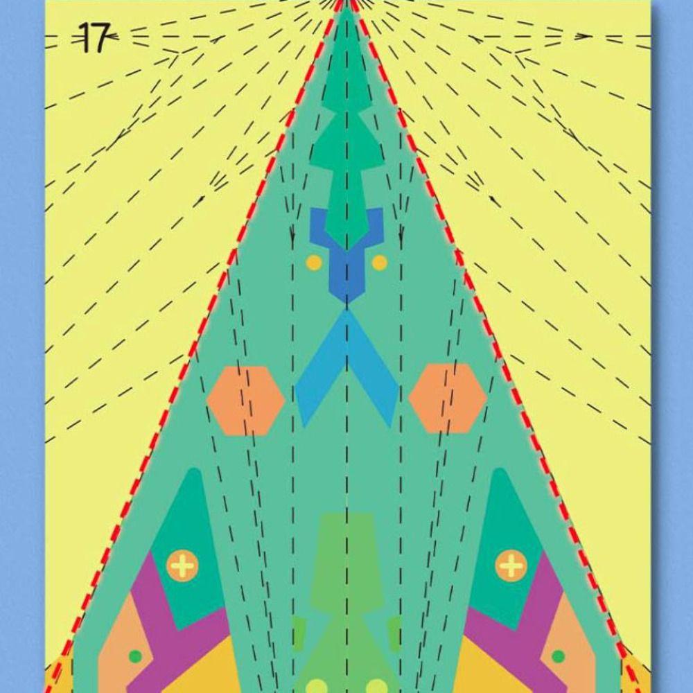 Art Learning Airplane Origami Set Paper Versatile Paper Aircraft Toy Parent-child interaction