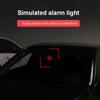 Car Fake Security Light Solar Powered Simulated Dummy Alarm Wireless Warning Anti Theft Caution Lamp LED Flashing Imitation