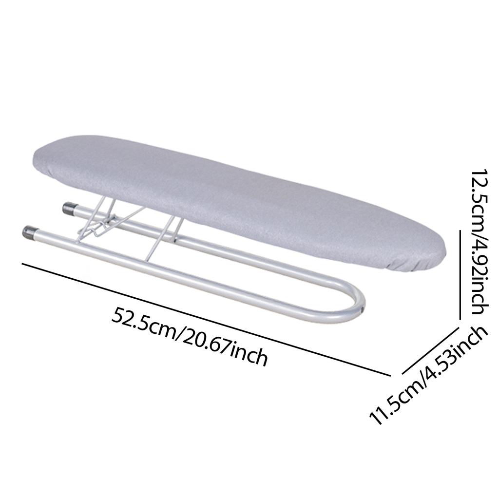 Foldable Sleeve Ironing Board Sleeve Cuffs and Collars Handling Space Saving  Home Travel Use Sturdy Removable Cloth Cover Cloth