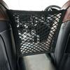 Universal Double-layer Storage Net Bag for Car Seats, Suspended Vehicle-mounted Isolation Storage Net Bag