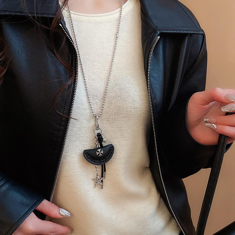 Empress Dowager Love Saturn Item Sweater Chain Niche Versatile Premium Jewelry