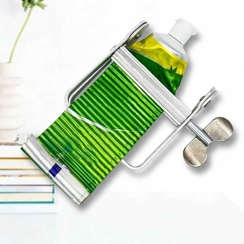 Aluminum Alloy Cream Tube Squeezer with Anti Slip Handle Hair Color Tube Extractor For Barbershops Salon And Home Use