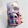 Soft TPU Case For Nokia 6 6.1 Plus Nokia6 Phone Case Luxury Cute Love Rabbit Funny Cartoon Black Silicone Shockproof Back Cover