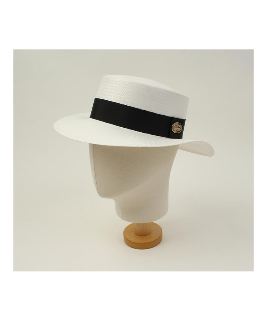 Yunibeosyeolkemiseuteuli White Flat Long Panama Hat Gd Panama Hat