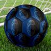 Atalanta BC Logo Size 5 Soccer Ball, Machine-Stitched PVC, Durable & High Bounce, All Ages Fit, Fan Merchandise, Matches & Outdoor Use.