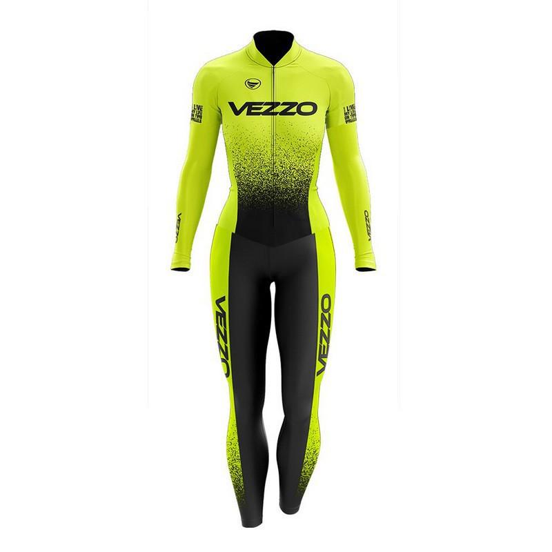 

VEZZO Long-sleeved Trousers Women s One-piece Suit Bicycle Riding Clothing Outdoor Sports Available Bulk Shipment XXL