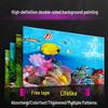 3D Double-Sided HD Aquarium Wallpaper & Fish Tank Background Sticker