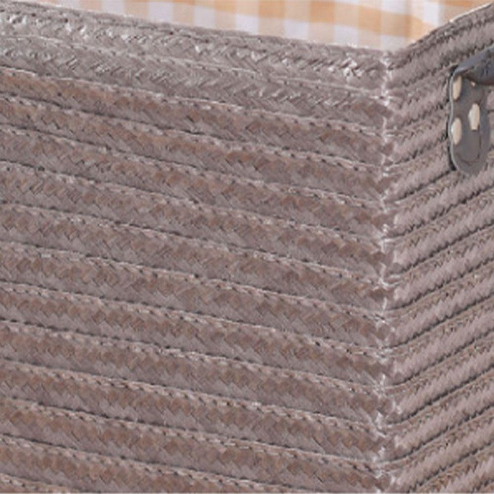 Handmade Storage Box Foldable Sorting Box Multi-Function Woven Storage Basket  Miscellaneous Items