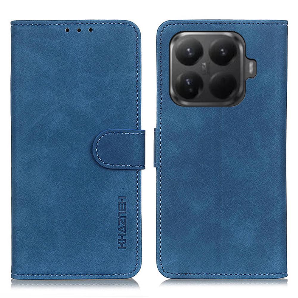 KHAZNEH For Xiaomi 15T Pro Case PU Leather Retro Texture Phone Cover