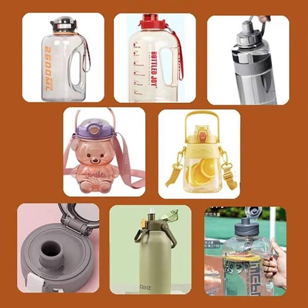 1Pcs 22-34cm Bottle Straw Silicone Cup Accessories New Cup Straw for Cille and Other
