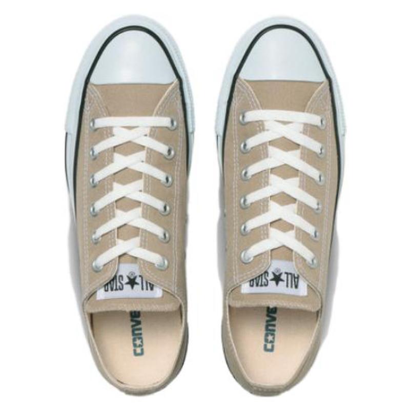 Converse Chuck Taylor All Star Colours OX Comfortable and Versatile Low-Top Espadrilles Unisex Milk Tea Brown