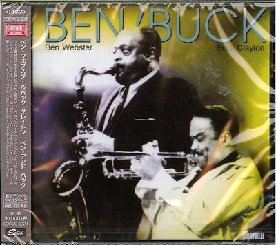 CD BEN WEBSTER - BUCK CLAYTON - Ben and Buck  CDSOL6924 Solid Records 2015 Japonia ObiJazz Używany