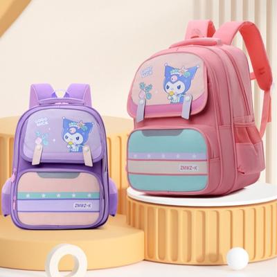 Elementary School Bags Boys and Girls Cartoon Breathable Backpack 123rd To 6th Grade Spine Protection Burden Reduction Children's Backpack
