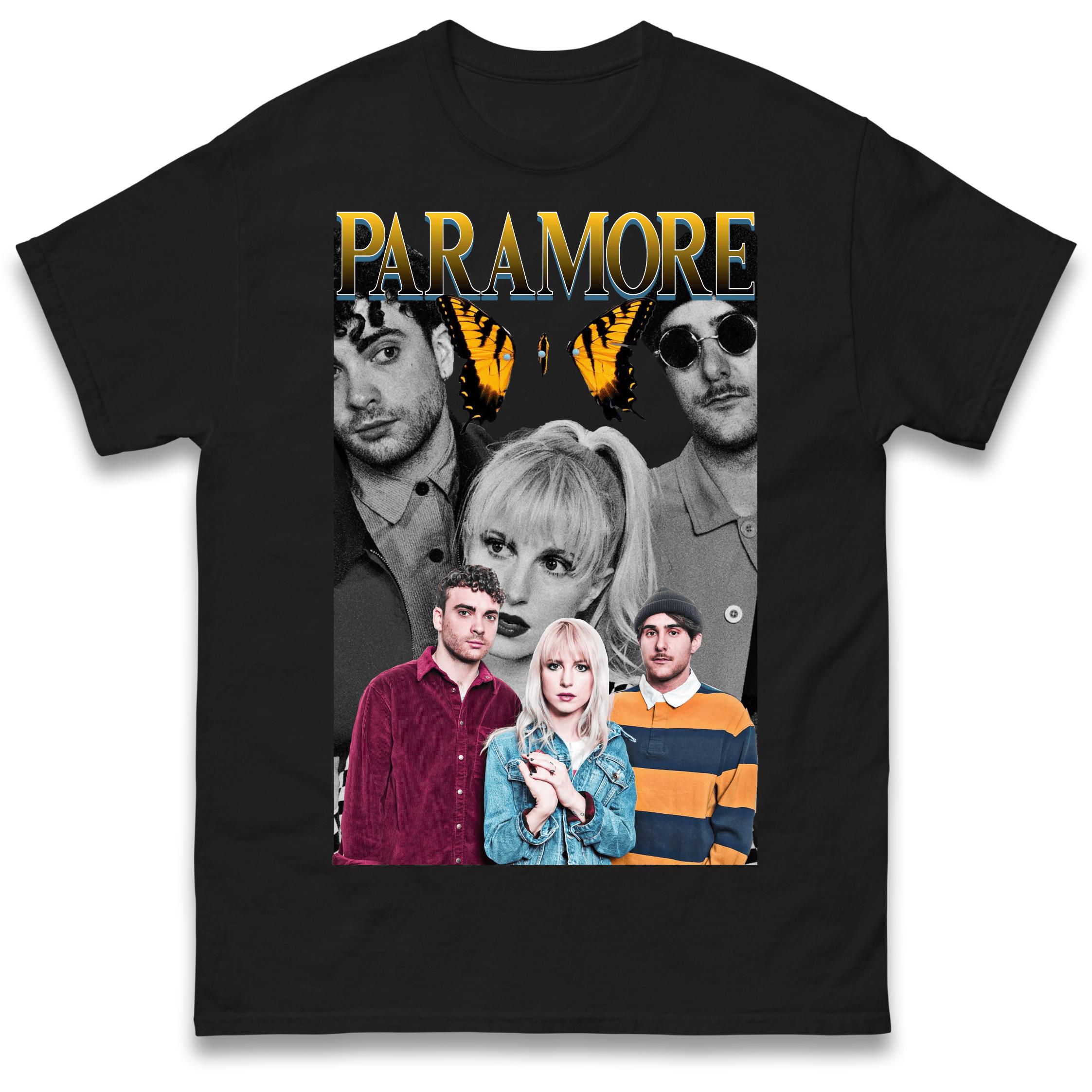 Paramore T-Shirt Tshirt Mens Womens Tops Unisex Tees 100% Cotton S