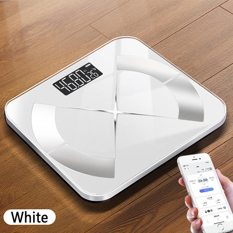 Bluetooth Body Fat Scale with Charging Feature - TEMU English Version