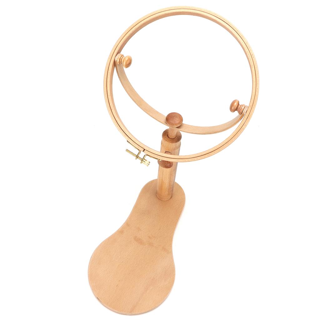 Stickständer Tragbar Verstellbar Holz Desktop Stickrahmenhalter