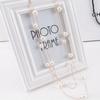 Korean Style Double Layer Pearl Sweater Chain Necklace 