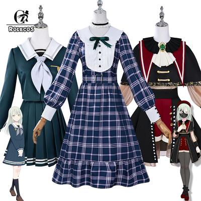 Bang Dream! Ave Mujica Wakaba Mutsumi Cosplay Kostüm Anime Mortis Damen Jk Uniform Halloween Anzug