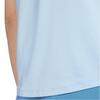 Nike Solid Color Crew Neck Casual Short Sleeve T-Shirt Women Tops Light-Blue FN2799-440