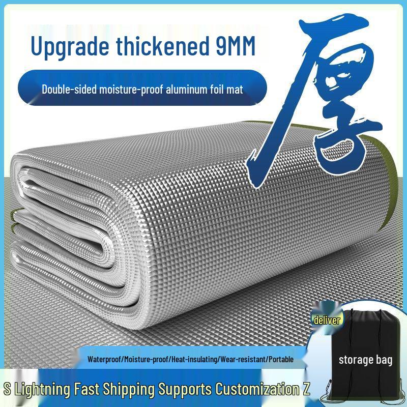 Waterproof Thickened Outdoor Picnic & Sleeping Mat - Moisture-proof, Portable, for Home, Tent, Dorm.